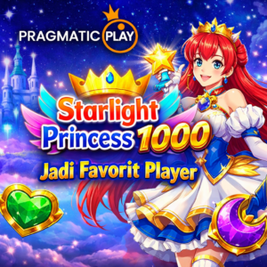 Starlight Princess 1000 Pragmatic Play dengan karakter anime dan multiplier